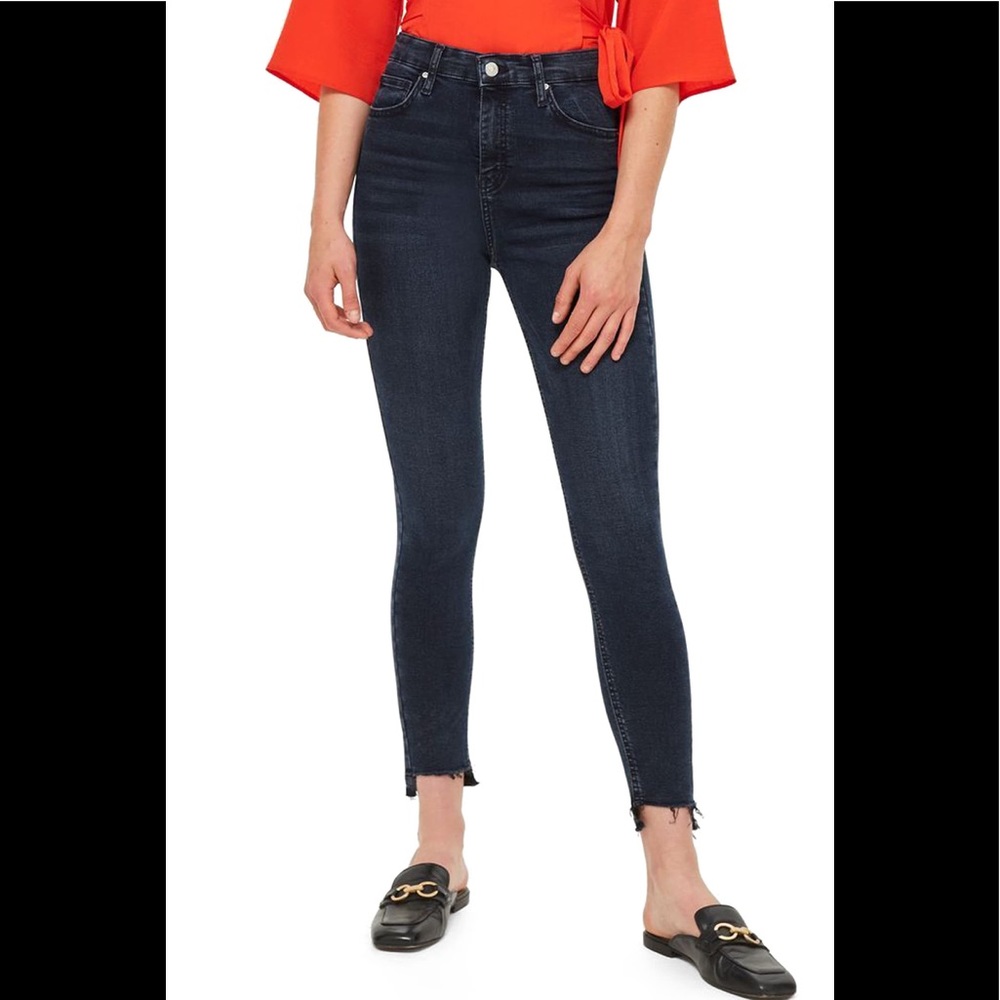 TopShop Jamie Step Hem Skinny Jeans